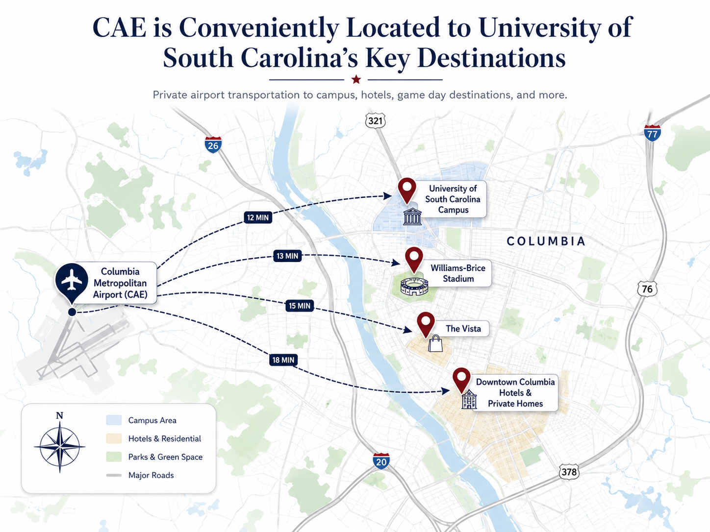 University of South Carolina Transportation